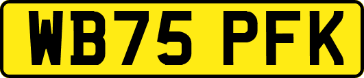 WB75PFK