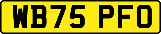 WB75PFO