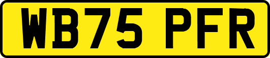 WB75PFR