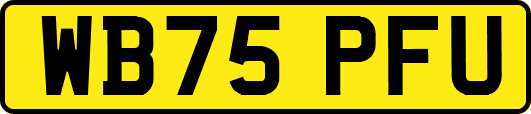 WB75PFU