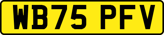 WB75PFV