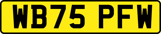WB75PFW