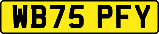 WB75PFY