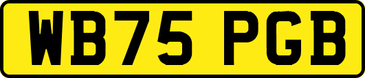 WB75PGB