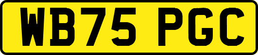 WB75PGC