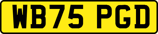 WB75PGD