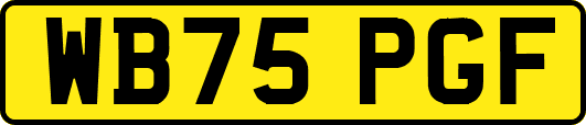 WB75PGF