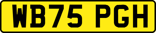WB75PGH
