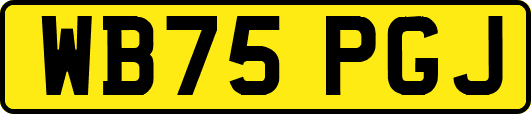 WB75PGJ