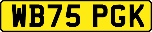 WB75PGK