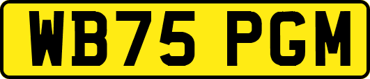 WB75PGM