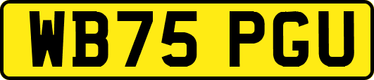 WB75PGU