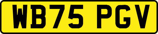 WB75PGV