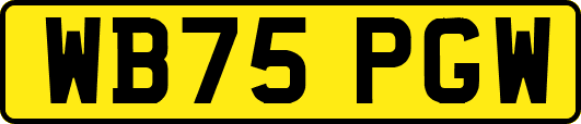 WB75PGW