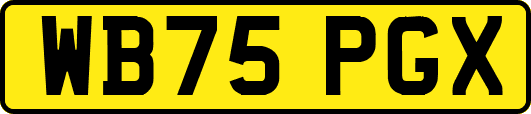 WB75PGX