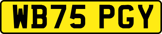 WB75PGY