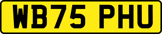 WB75PHU