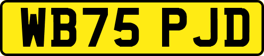 WB75PJD