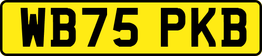 WB75PKB