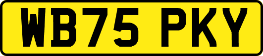 WB75PKY