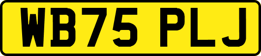 WB75PLJ