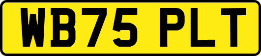 WB75PLT