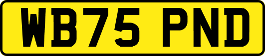 WB75PND