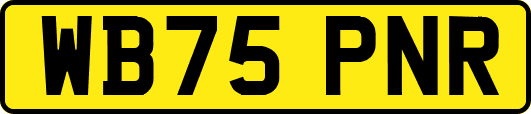 WB75PNR