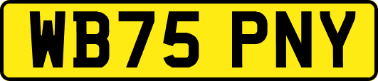 WB75PNY
