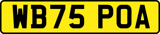 WB75POA