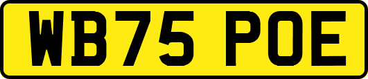 WB75POE