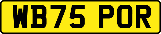 WB75POR