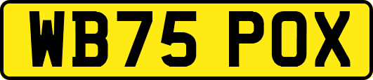 WB75POX