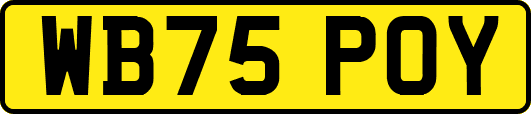 WB75POY
