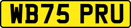 WB75PRU