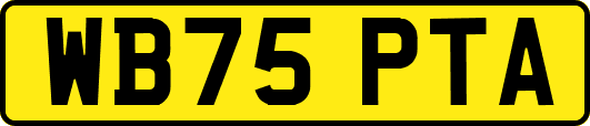 WB75PTA