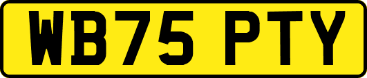 WB75PTY
