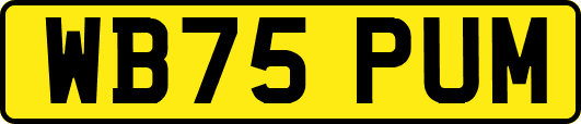 WB75PUM