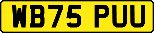 WB75PUU