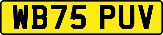 WB75PUV