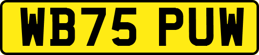 WB75PUW