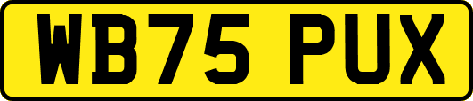 WB75PUX