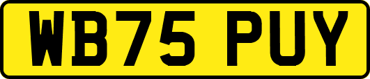 WB75PUY