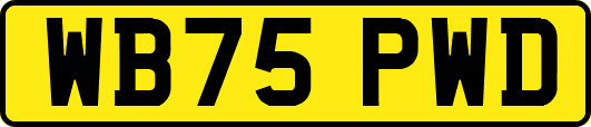 WB75PWD