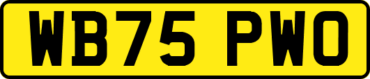 WB75PWO