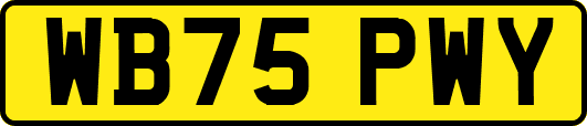 WB75PWY