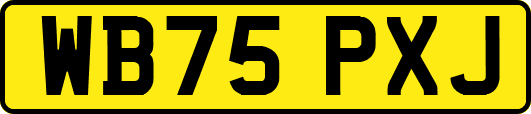 WB75PXJ