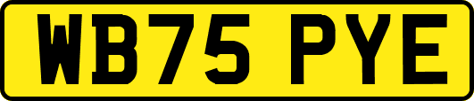 WB75PYE