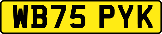 WB75PYK