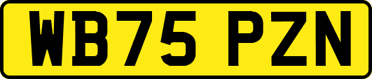 WB75PZN